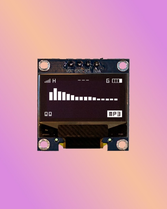 Maličký, ale čitelný. Nenápadný, ale výmluvný. OLED 0.96” displej s rozlišením 128×64 px je...