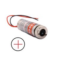 Laserový modul s optikou vykreslující kříž - Červený, 4~6mW 12mm 5V