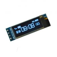 IIC I2C OLED displej pro IOT Arduino Raspbery 0.91" - Modrý, 128 x 32 3,3V 5V