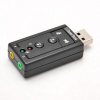 Mini USB zvukový adaptér 7.1 kanálů pro PC a notebook