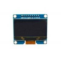 SPI OLED displej 1,54" 128x64 Modrý 3,3-5V