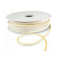 LED neonová trubice 12V SMD2835 - Žlutá, 1 metr