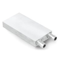 Vodní chladicí blok (water cooling plate) – 40 × 80 × 12 mm