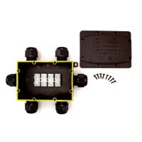 Kabelová spojka DRÁTEK - IP68 120x85, 6 vývody 10-14mm, 4pin