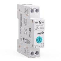 ZigBee 3.0 relé stykač TO-Q-SY1-ZT na DIN lištu - 16A