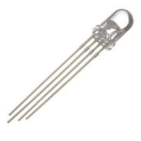 LED dioda - RGB, 5 mm, Společná anoda