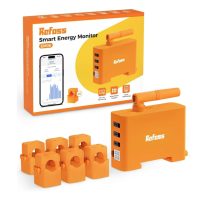 WiFi chytrý měřič energie Refoss - MQTT, 6 sond / tři fáze, 120A, na DIN lištu