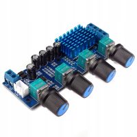 Audio stereo zesilovač s ekvalizérem - 2x50W, 12V-24V