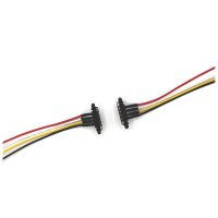 Kabel s magnetickými konektory do panelu - sada samec/samice 24AWG, 4pin