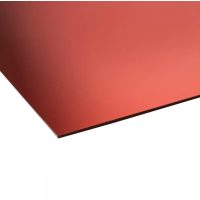 Akryl pro laserové zpracování 600 x 400 x 2 mm - Červený