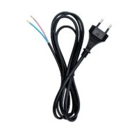 Síťový kabel 230VAC - 1,8m, EU 2PIN, drátové vývody