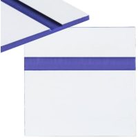 Gravírovací laminát 600 x 300 x 1,3 mm - Bílý, tmavě modrý
