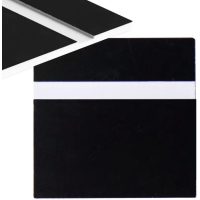 Gravírovací laminát 600 x 300 x 1,3 mm - Černý, bílý