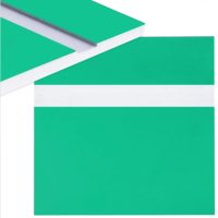 Gravírovací laminát 600 x 300 x 1,3 mm - Zelený, bílý