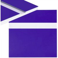 Gravírovací laminát 600 x 300 x 1,3 mm - Tmavě modrý, bílý