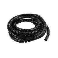 Spirálový chránič kabelů černý, průměr 10mm, délka 10m