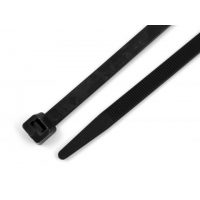 Stahovací nylonový pásek CV-250W - UV černý, 250 x 4,8 mm