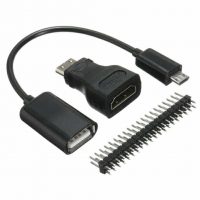Raspberry Pi Zero sada adaptérů Mini HDMI na HDMI + Micro USB