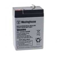Westinghouse olověný akumulátor WA650 6V/5Ah F1