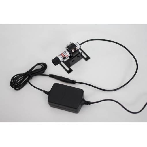 Foto - Laserový modul - čára - zelená (532nm) - 20mW, 110°