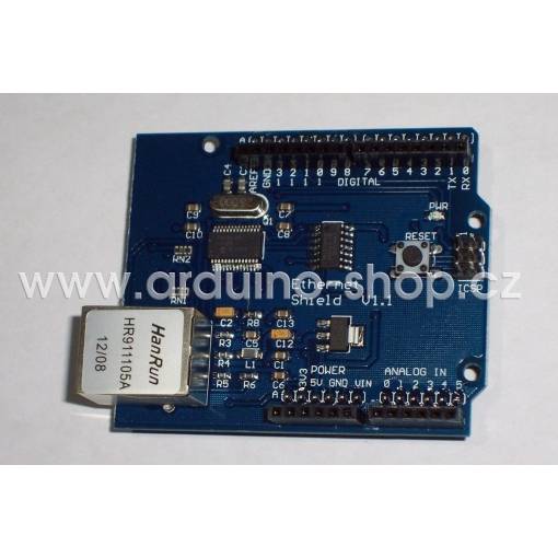 Foto - Arduino Ethernet Shield