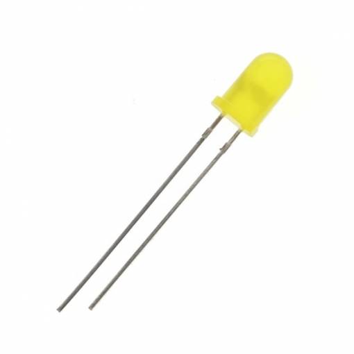 Foto - LED dioda - Žlutá, 5 mm