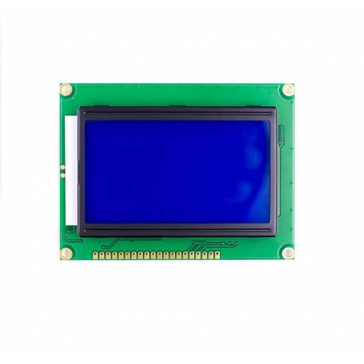 Foto - Grafický LCD displej ST7920 128 x 64 - Modré podsvícení