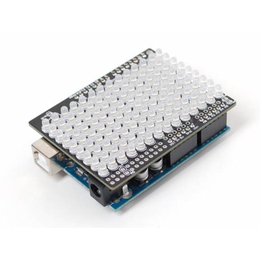 Foto - LOL shield LED modrá matice pro Arduino