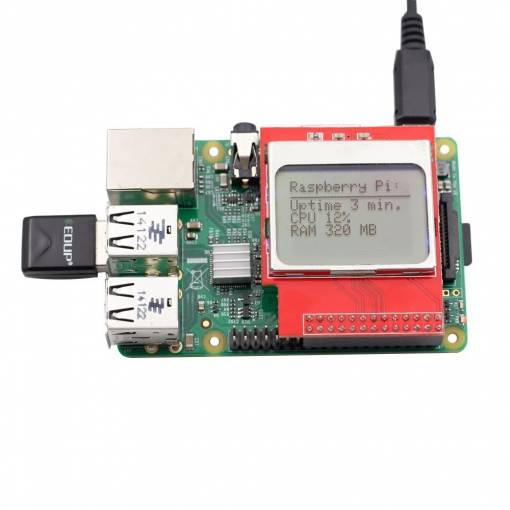 Foto - LCD shield grafický pro Raspberry PI
