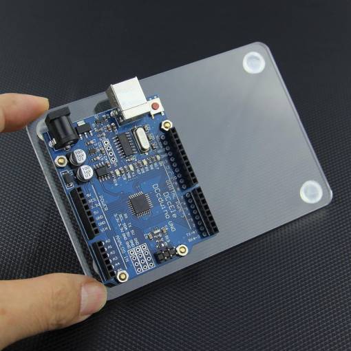 Foto - Transparentní čirá Akrylová Deska pro Arduino