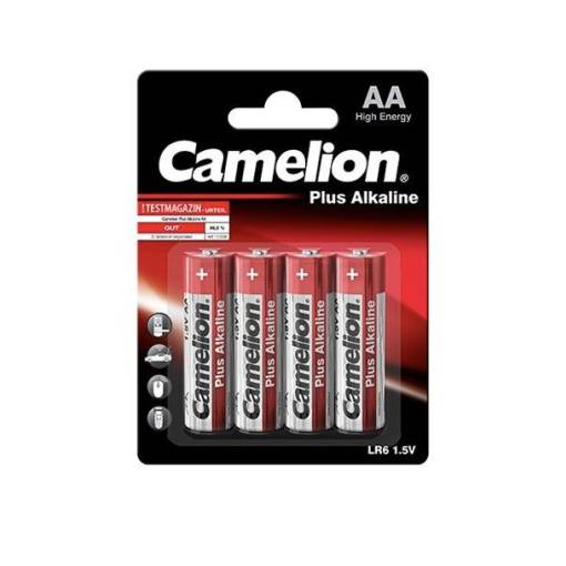 Foto - Camelion tužková Baterie AA Alkalická - 4 kusy