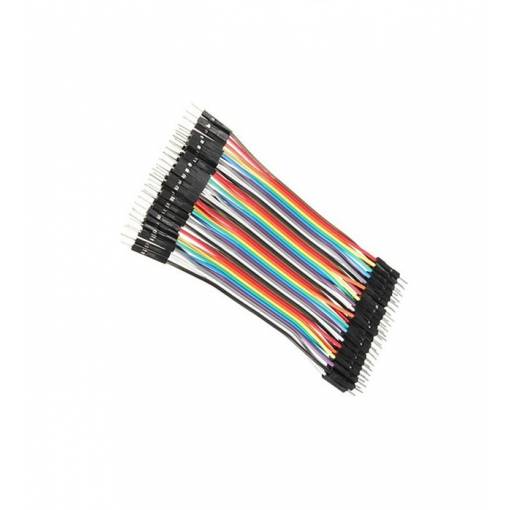 Foto - 40 x M-M Dupont kabel, 10 cm
