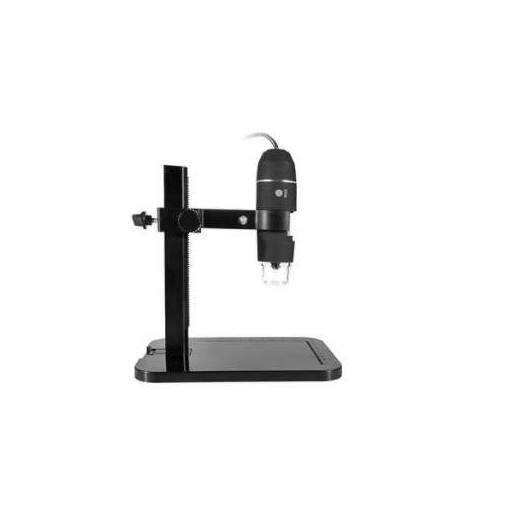 Foto - Digitální mikroskop s kamerou 2MP USB 1000X 8 LED + pohyblivý stojánek