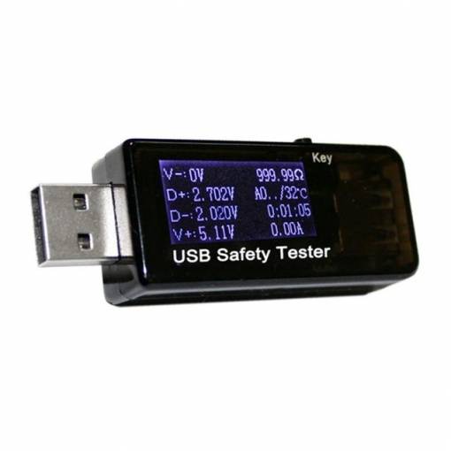 Foto - Víceúčelový detektor LCD USB J7-t