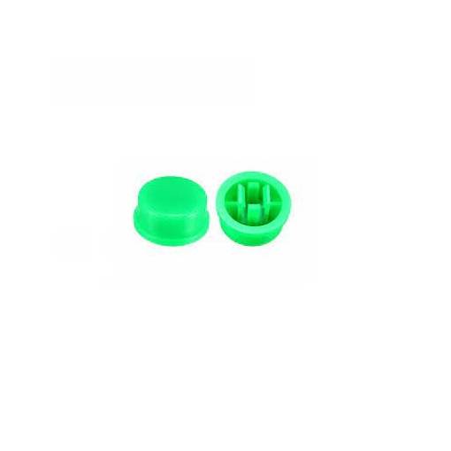 Foto - Knoflík pro mikrospínač - Zelený, 6 x 6 x 7,3 mm