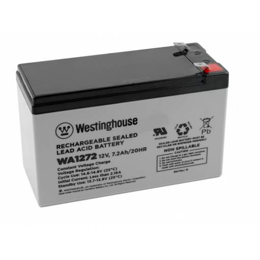 Foto - Olověný akumulátor Westinghouse WA1272 12V/7,2Ah F2
