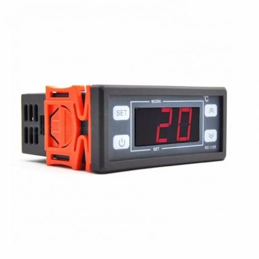 Foto - Digitální termostat -40°C - +90°C 230VAC relé 1x ON/OFF