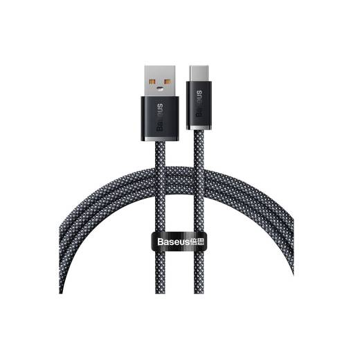 Foto - Baseus napájecí kabel USB-A na USB-C 100W - 1 metr, šedý