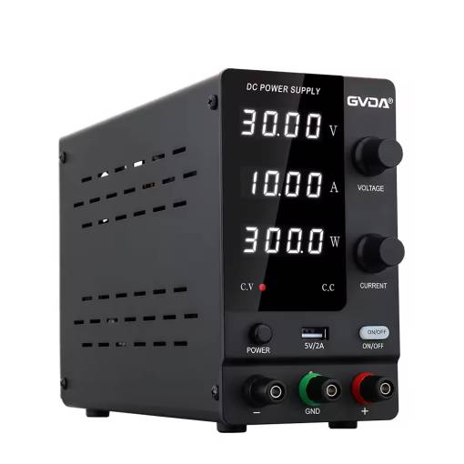 Foto - Laboratorní síťový zdroj 300W - 30V, 10A nastavitelný, CV, CC, USB výstup