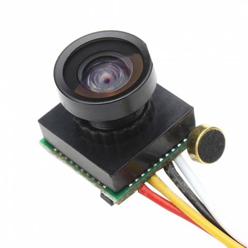 Foto - Mini PAL kamera 600TVL FPV s širokoúhlým objektivem - 1,8 mm 1/3