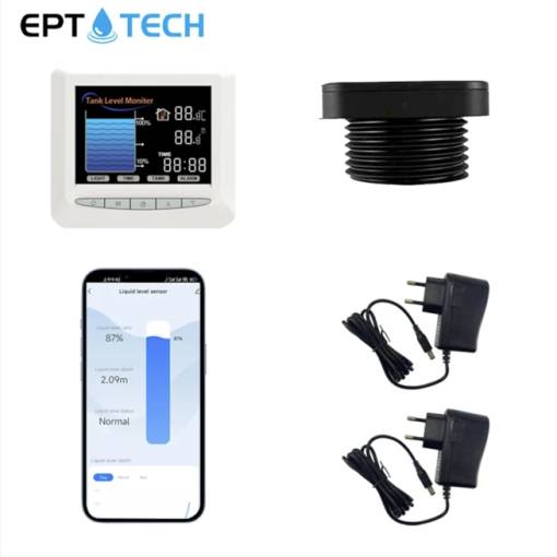 Foto - Hladinový senzor s LCD Monitorem WiFi TUYA/Smart Life