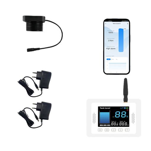 Foto - Hladinový senzor s LCD Monitorem WiFi TUYA/Smart Life