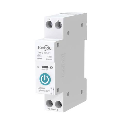 Foto - Wifi relé stykač ZigBee 3.0 TO-Q-SY1-ZT na DIN lištu - 63A
