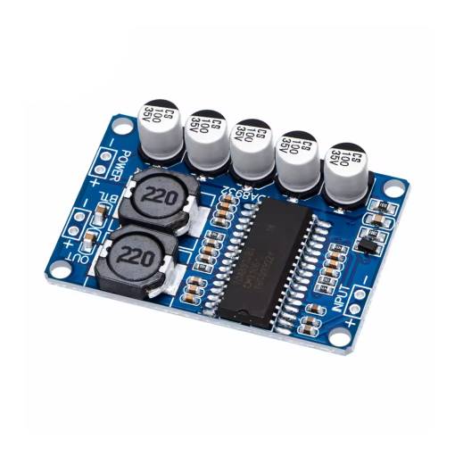 Foto - Mono zesilovač 35W s TDA8932 - 10 ~ 30V DC, Třída D