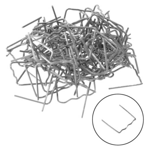 Foto - Sponky pro svařování plastů, typ Vlna - 100 ks