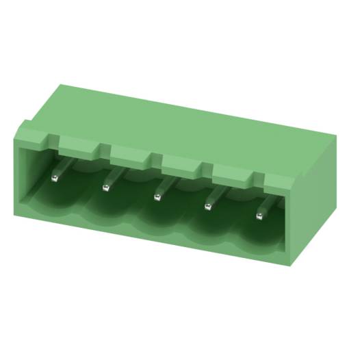 Foto - Soket pro šroubovací svorkovnice, terminálový konektor 5mm - 5Pin, Samec do DPS