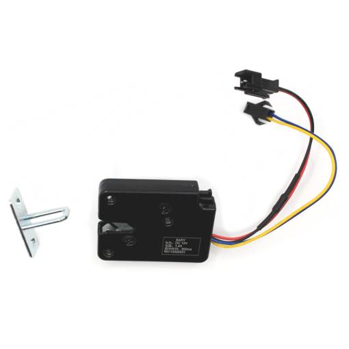 Foto - Dveřový elektrozámek se snímačem zavření - 12V, 50x40x9,5mm, kovový