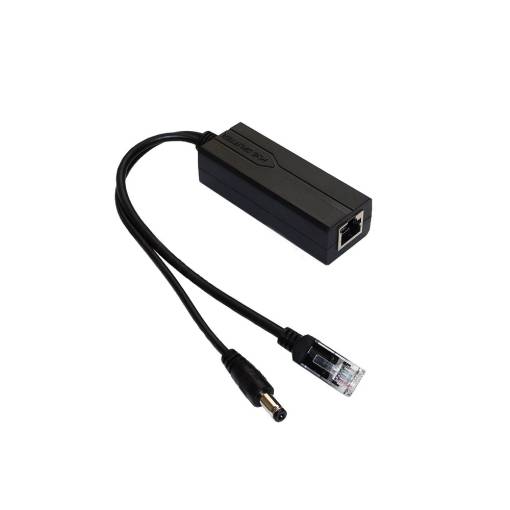 Foto - PoE aktivní Gigabit splitter 12VDC 1A 10/100/1000Mbps