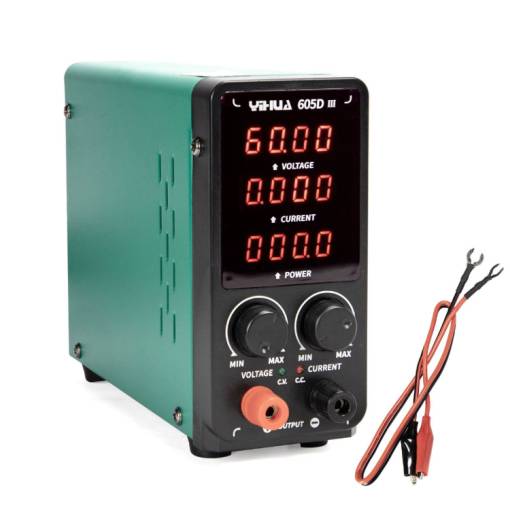 Foto - Laboratorní zdroj YIHUA 605D-III - 60V 5A 300W