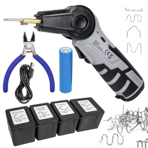 Foto - Svářečka plastů s rotační hlavou ZD-507L + sponky